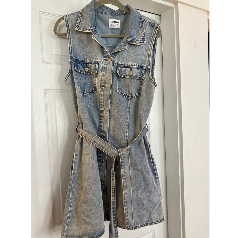 Ci Sono Denim Dress